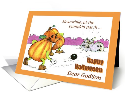 Halloween - godson card (472939)