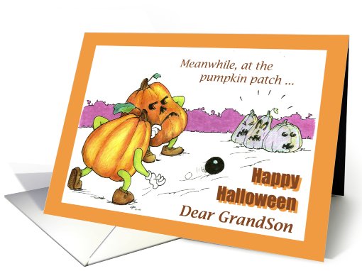 Halloween - grandson card (472973)