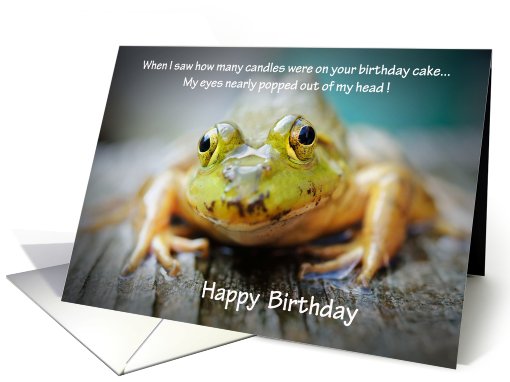 Mr. Frog card (508695)