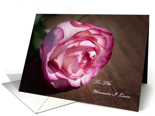 Pink Rose card (847667)