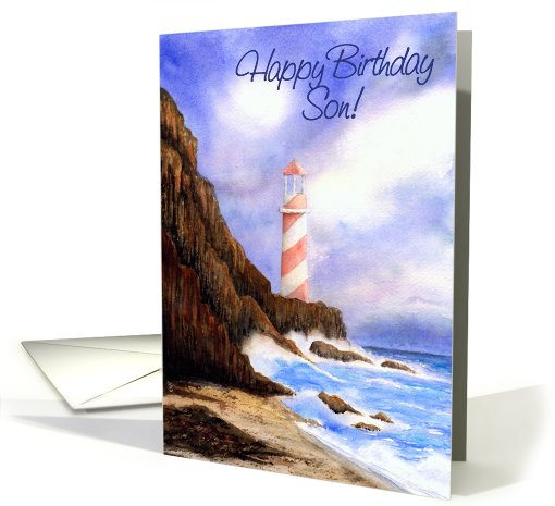 Happy Birthday Son card (316578)
