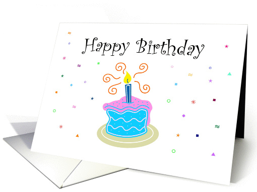 Happy Birthday card (395053)