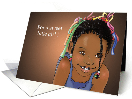 For a sweet little girl ! card (342923)