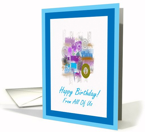 Happy Birthday From Coworkers - Digital Art card (391811)