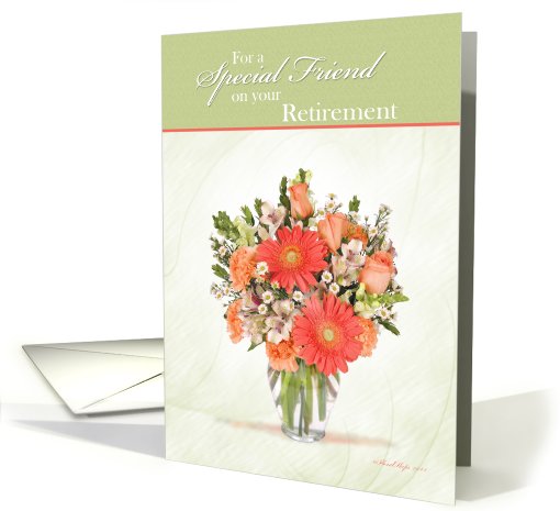Special Friend Retirement card (422506)