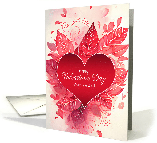 Valentines card for mom and dad shop