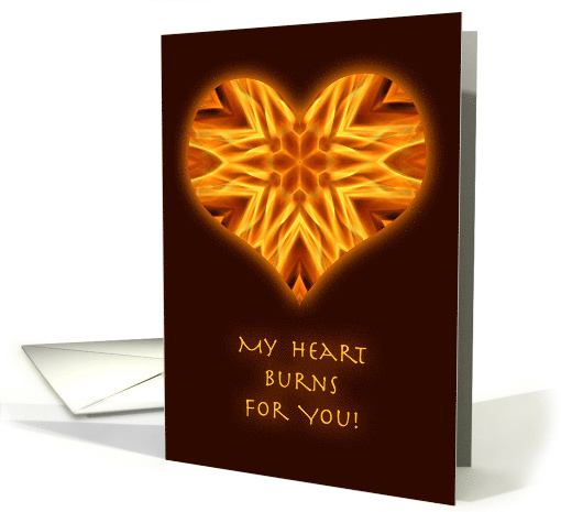 Happy Valentine's My Heart Burns for You Kaleidoscopic... (901964)