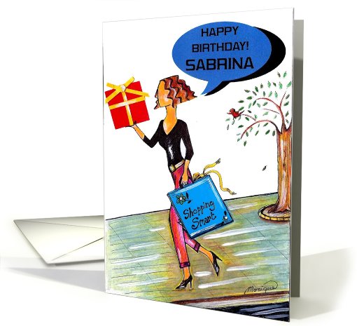 Happy Birthday Sabrina! card (453986)