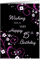 happy 15th birthday card