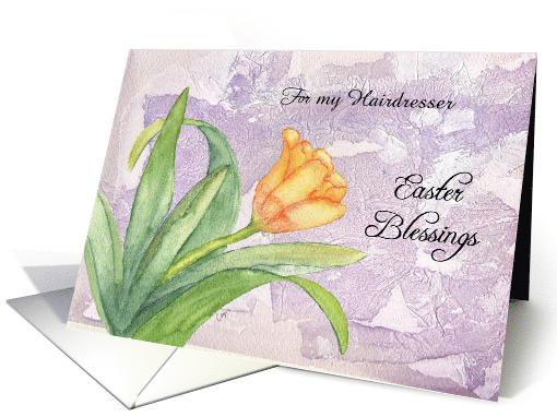 Easter Blessings - Tulip -Customizable for any Relation card (911800)