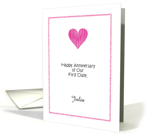 Dating sale anniversary card