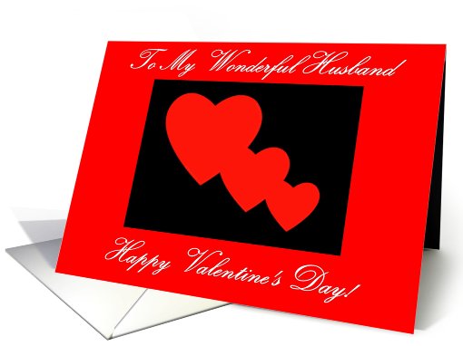 Valentine Husband card (556249)