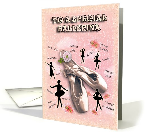 To a special Ballerina card (478921)