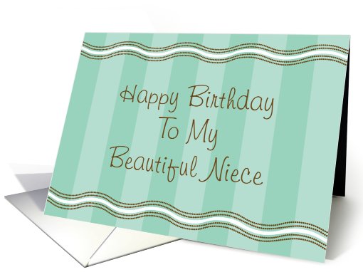 Happy Birthday to my Beautiful Niece card (480168)