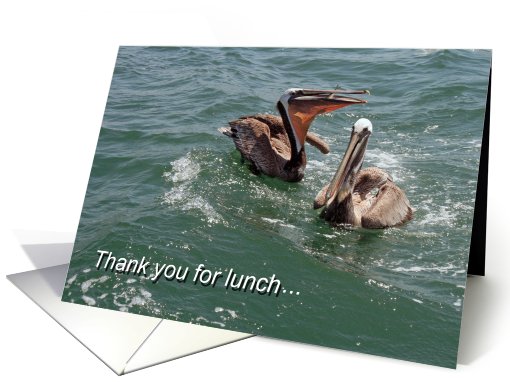 Thank you for lunch card (580132)