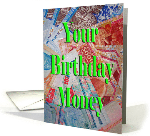 Your Birthday Money card (871373)