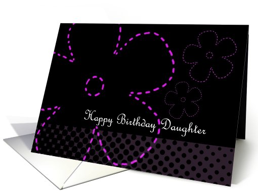 Daughter Birthday Flower card (585680)