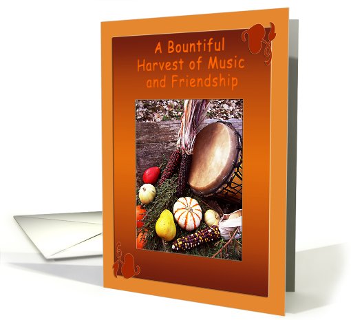 Thanksgiving Harvest Friendship card (523326)