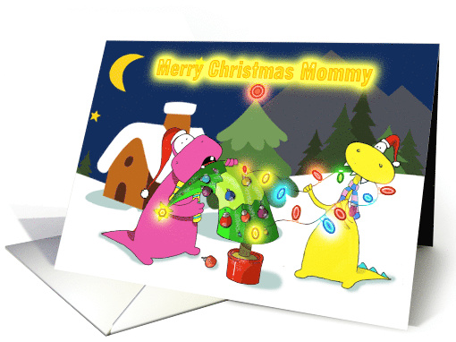 Merry Christmas Mommy card (530788)