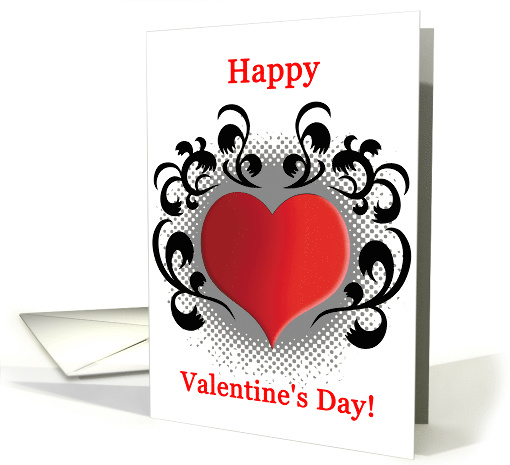 Heart - Sweetheart - Valentine card (537196)