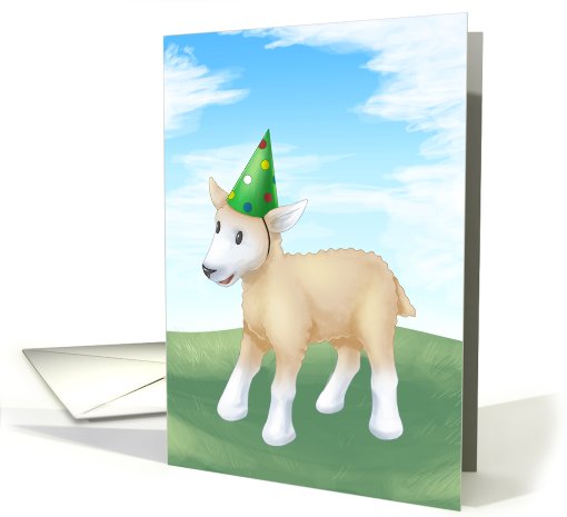 Birthday Sheep card (540041)