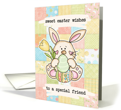 Sweet Easter Wishes To a Special Friend Easter card (1728958)