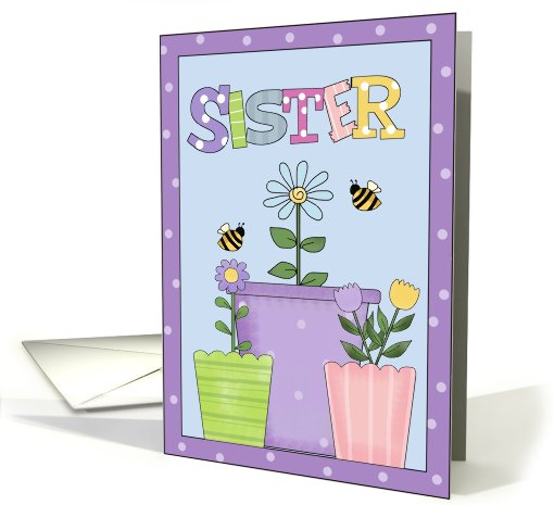 Mothers Day-Sister card (554554)