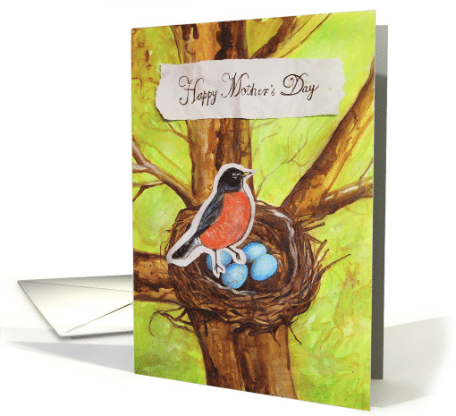 Happy Mother's Day (Red Robin) card (610715)