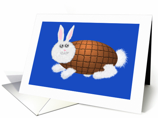 Chocolate Easter Bunny. for special boy card (776354)