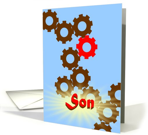 Son, Happy Father's Day, One of a Kind card (798908)