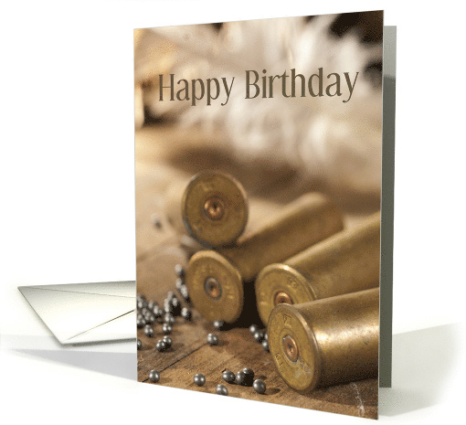Trap Shooting Birthday card (1274892)