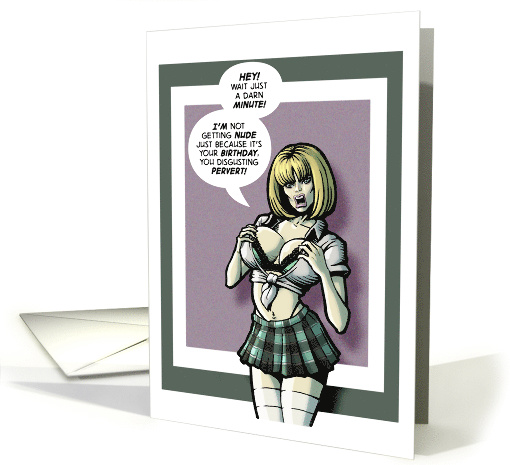 Funny Birthday Cards 🔥 Sexy Blonde at your... (652010)
