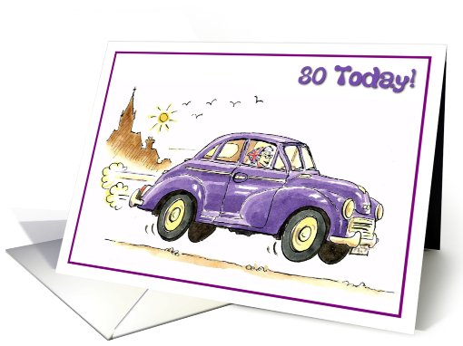 80 Today! Happy Birthday. card (668142)