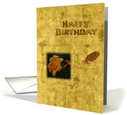 Special Wishes Birthday card (756806)