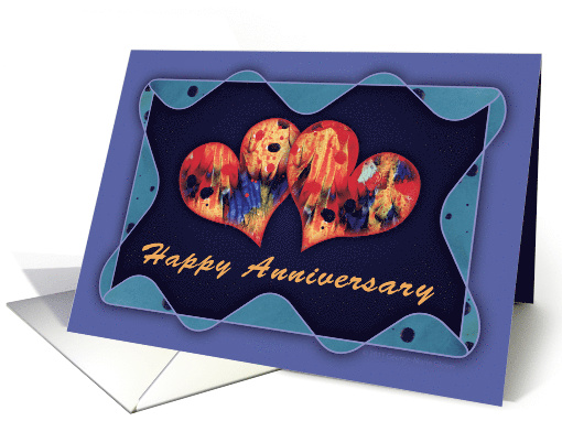 Heart to Heart-Happy Anniversary for Spouse card (773931)