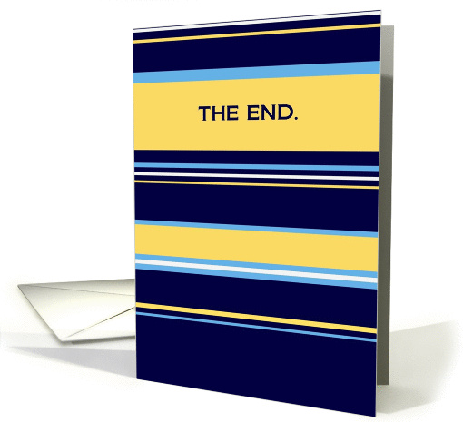 The End. card (896214)