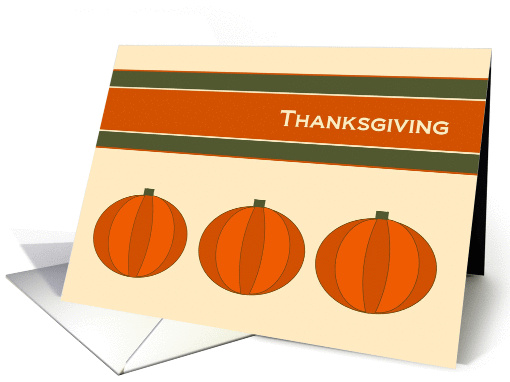 Give Thanks! - Sweet Thanksgiving Card for Someone Special card