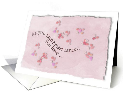 As you face breast cancer, you have the right to ... card (909653)
