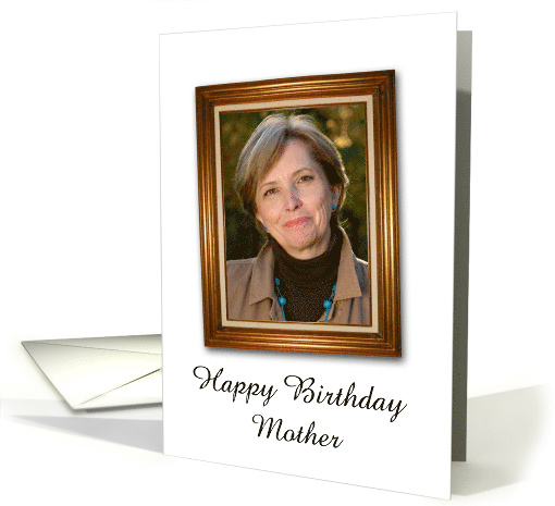 Birthday Card for Mom/Mother - personalize, photo card (1373936)