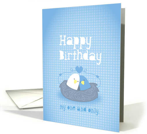 Happy Birthday my one and only card (851564)
