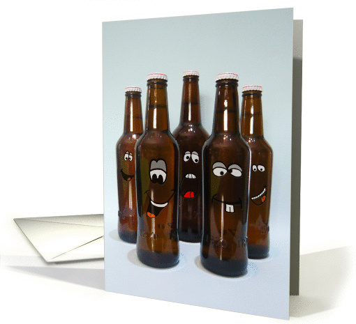 Birthday Beer Humor card (1092706)