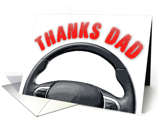 Thanks Dad, Happy Father's Day card (825598)