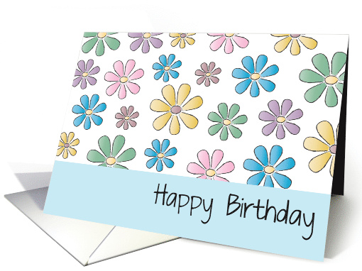 Happy Birthday card (825930)