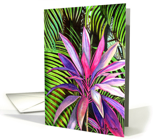 Tropical Garden card (1307298)