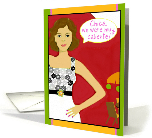 Feliz Cumpleanos to caliente Chica! card (900906)