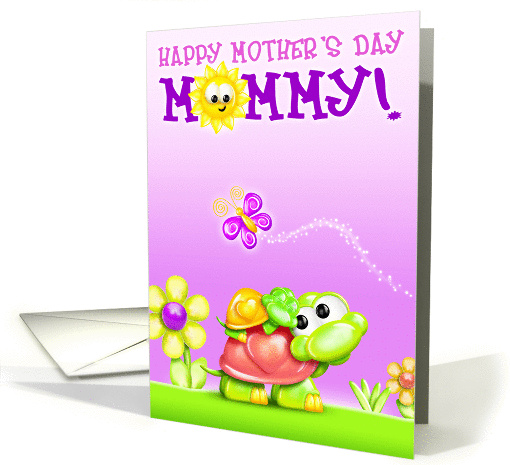 Happy Mother's Day, Whimsical Turrles card (925104)