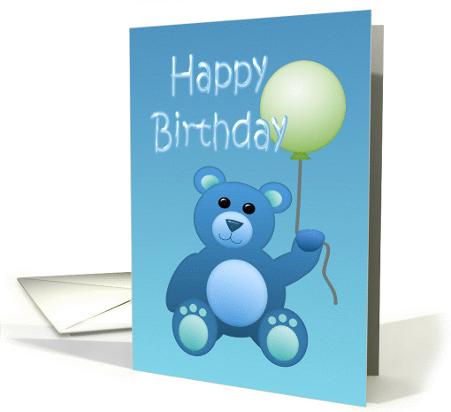 Happy Birthday (boy) card (907487)