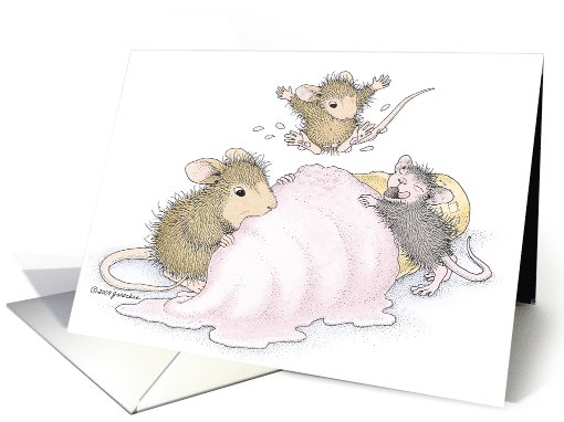 Birthday - Mice Scream for Ice Cream card (945097)