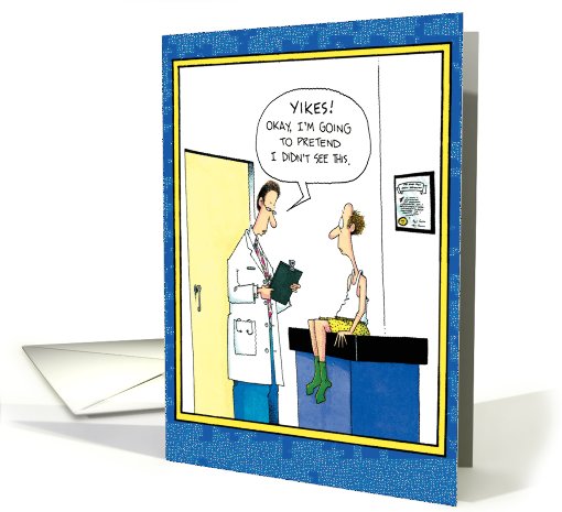 Dr. Yikes Humor card (994811)