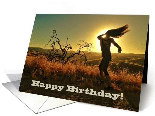 Happy Birthday - Traveling Around The Sun card (970663)